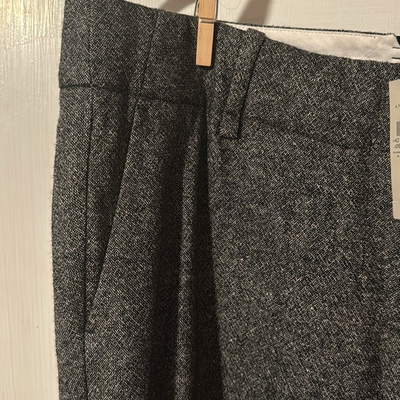 Ann Taylor NWT Modern Fit Gray Women's Trouser Pant Size 10 Zipper Back Pocket - Picture 6 of 12